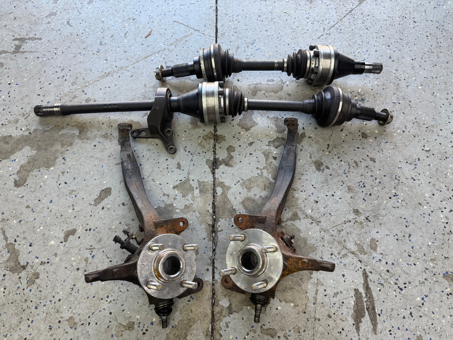 B series Pro Pro Level Axles Kit